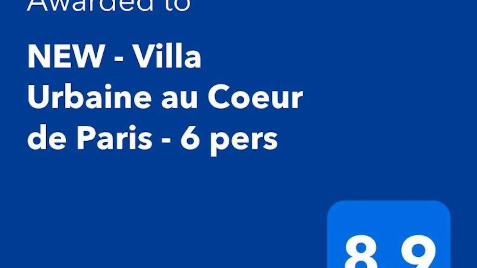 New - Villa Urbaine Au Coeur De Paris - 6 Pers 0*,  France